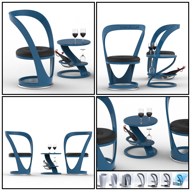 3D Product Interior Design Chair The Orville 