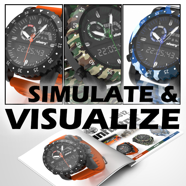 3D Watch Advertising Application