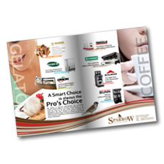 Sparrow Coffee Ice Cream Ingredients Supplier (Advertising Design, Dubai, UAE)