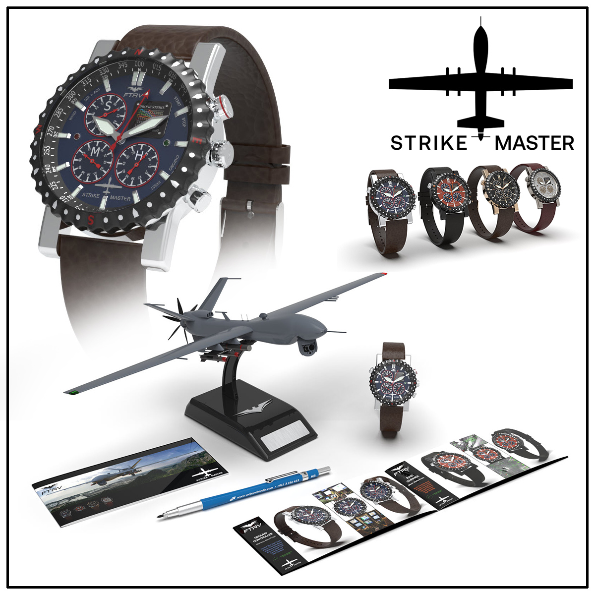 Strike Master  Watches Branding