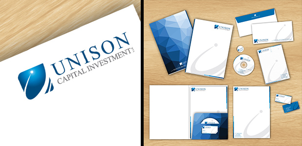 Unison Capital Investment (Corporate Identity Design, Dubai, UAE)
