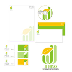 JJ Juices Stationery Design (Singapore)