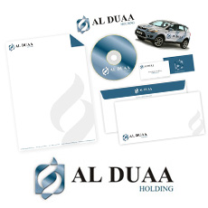 Al-Duaa Holding Stationery Design (Dubai, UAE)