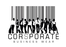 Brand logo: Corsporate Business Wear (Brand logo design - Dubai, UAE, Mumbai, India)